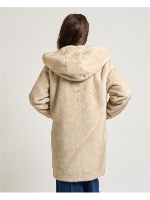 Cappotto donna Yes Zee con cappuccio YES ZEE | O059-KI000222